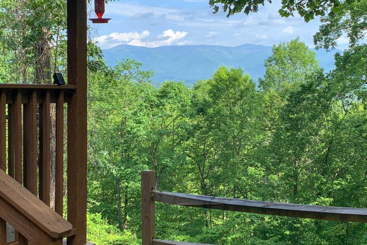 Cozy Cabin With Hot Tub And Smoky Mountain Views! Villa Bryson City Dış mekan fotoğraf