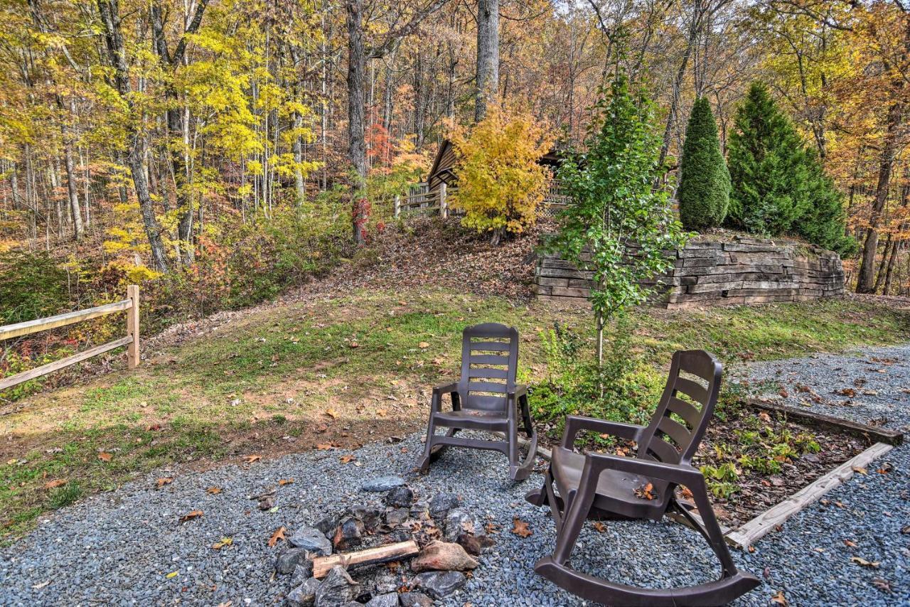 Cozy Cabin With Hot Tub And Smoky Mountain Views! Villa Bryson City Dış mekan fotoğraf